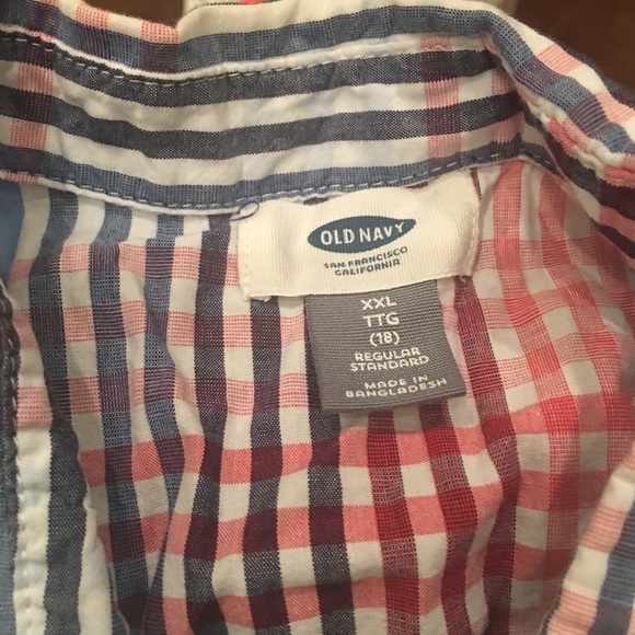 4 OLD NAVY shirts size big boy xxl - Picture 2 of 8